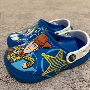 Disney Kids Blue Toy Story Crocs
